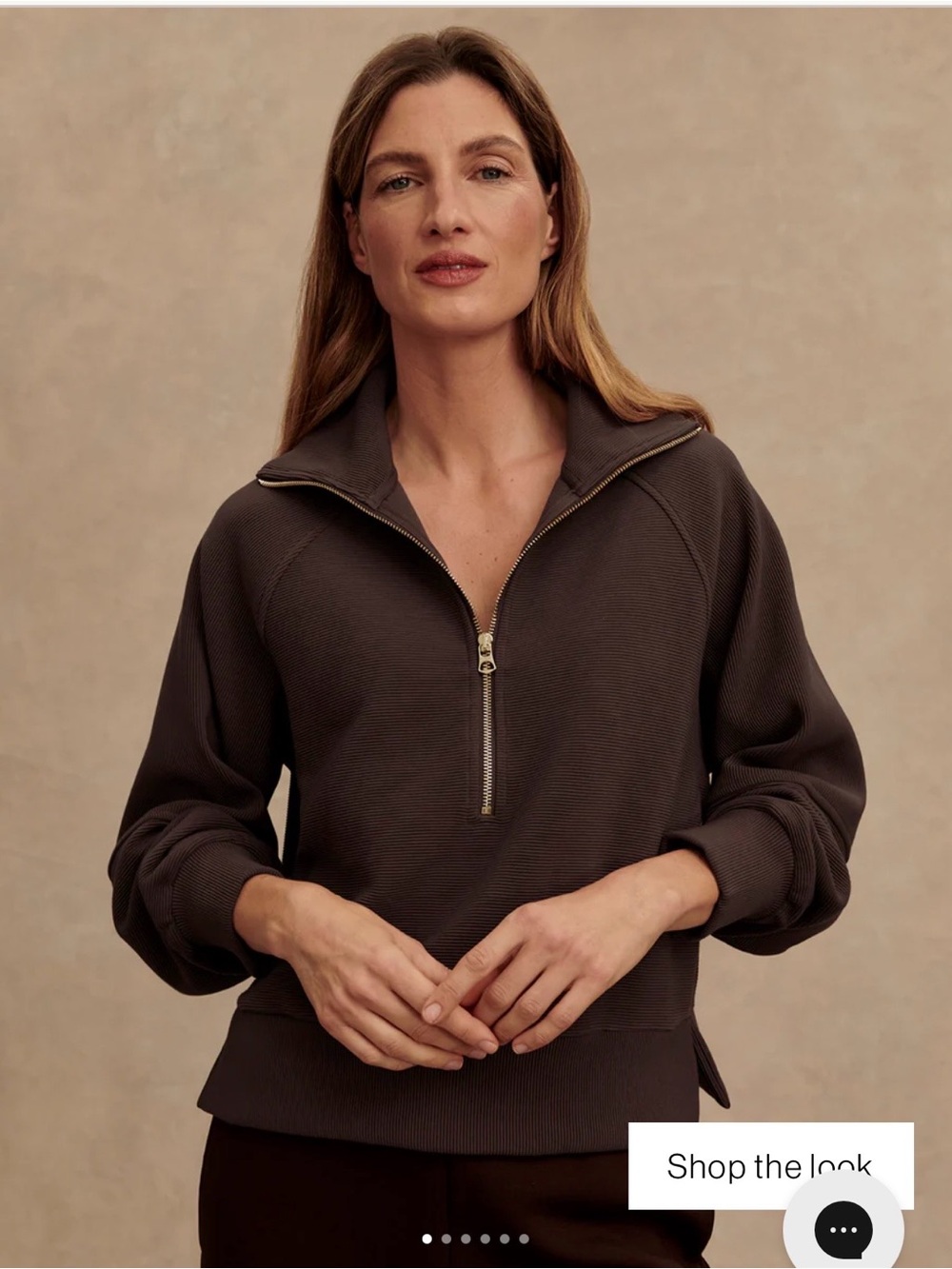 Varley Milano Half-Zip Sweatshirt